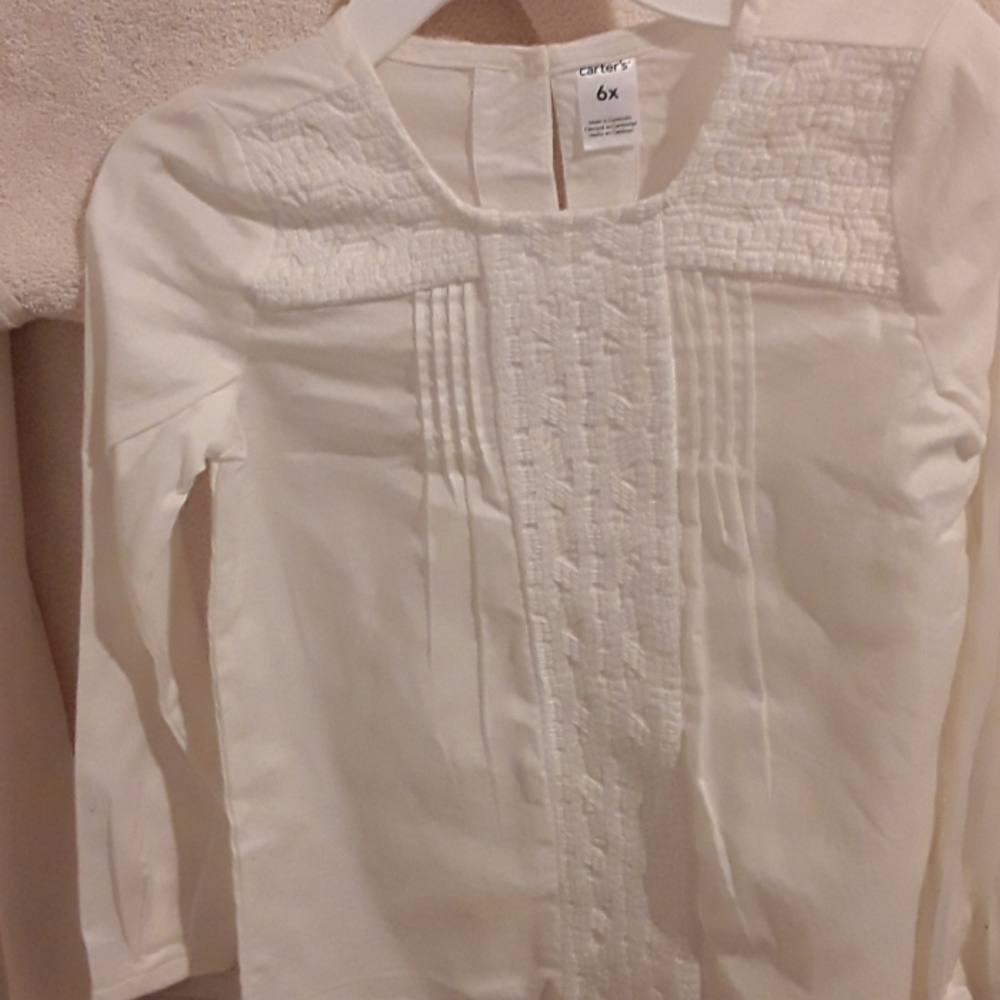 NWT Carter dress shirt size 6T